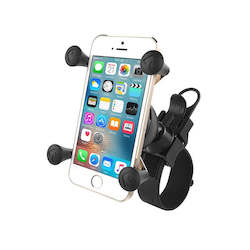 RAM EZ-Strapâ¢ Rail Mount w/ X-GripÂ® Universal Phone Cradle (RAP-SB-187-UN7U)