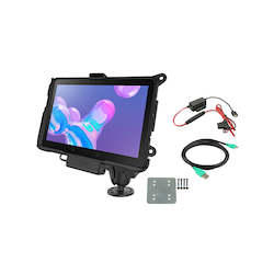 Computer peripherals: RAMÂ® Powered Mount for Samsung Tab Active Pro with Backing Plate (RAM-101-B-SAM52P-V7BU)