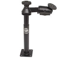 RAM Tele-Pole with 8&9 Poles, Single Swing Arm & Round Plate (RAM-VP-SW2-89)