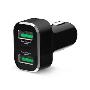 GDS® 2-Port USB Cigarette Charger with Qualcomm?Quick Charge (RAM-GDS-CHARGE-USB2QCCIG)