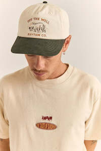 Accessories: RHYTHM WORN PATH CAP - OLIVE