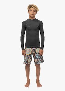 Wetsuits: VISSLA HIGH SEAS II BOYS 1MM LS JACKET - STEALTH