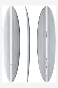 HARLEY INGLEBY MID 6 THUNDERBOLT RED WHITE - 7'10