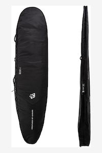 Board Bags: CREATURES LONGBOARD DAY USE 2.0 - BLACK SILVER