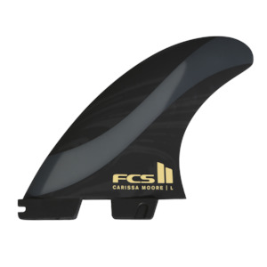 Fcs Ii Carissa Moore Signature Fin Set Black - Small