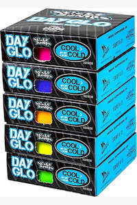 STICKY BUMPS DAY GLO COLOUR WAX - COOL / COLD