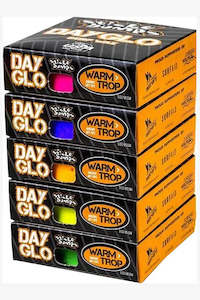 STICKY BUMPS DAY GLO COLOUR WAX - WARM / TROPICAL