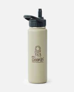 Essentials: RIP CURL LOGO DRINK BOTTLE 710ml/24oz - SAND DUNE