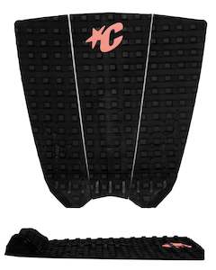 CREATURES MICK FANNING LOC-LITE GRIP - BLACK FLURO RED