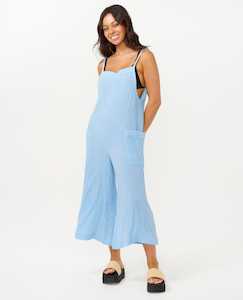 Dresses: RIP CURL PREMIUM SURF JUMPSUIT - MID BLUE