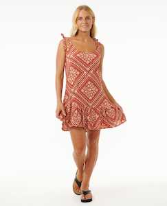 Dresses: SOLEIL COVER UP - RUST