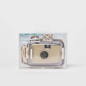 Accessories: SUNNYLIFE UNDERWATER CAMERA - GLITTER GOLD