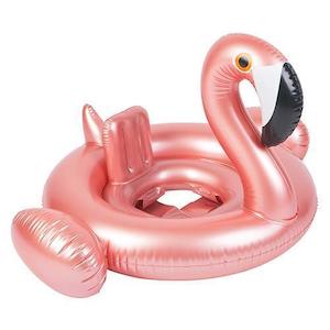 SUNNYLIFE BABY FLOAT - ROSE GOLD FLAMINGO