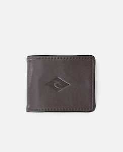 RIP CURL LAYERED RFID 2 IN 1 WALLET - BROWN