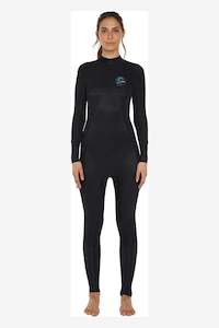 3 2 Womens: O'NEILL BAHIA BZ FULL 3/2MM - BLK/BLK/BLK