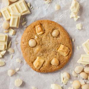 White Choc Macadamia Cookie