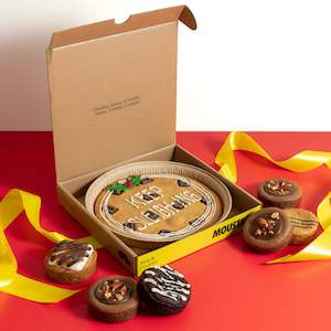 Moustache Giant Christmas Cookie Bundle Pack