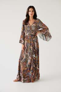 Tuesday Alice Dress - Dark Paisley