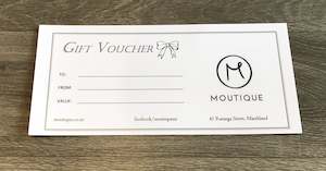 Womenswear: Moutique Gift Card