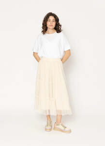 Two By Two Stella Skirt - Cream