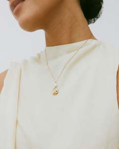 Edblad Pearl Signet Necklace