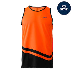 NZV Hi Vis Sleeveless Tee - 7XL