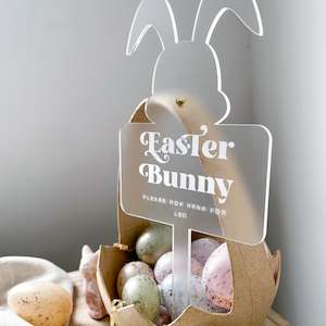 Easter Bunny Sign