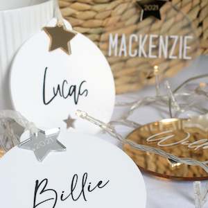 Personalised Decoration with Cut Out