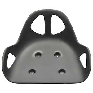 TRIAD SEAT  BLACK WITH ALLOY CAPS