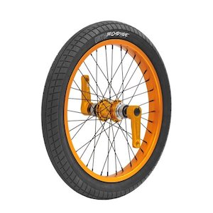 TRIAD DYNASTY FRONT WHEEL SET ANODIZED ORANGE