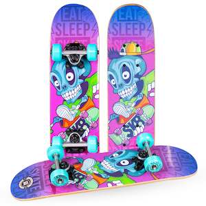 MADD GEAR 22" LOCKER BOARD EAT SLEEP SKATE