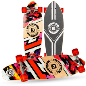 Skateboards: MADD GEAR 32" CRUISER BOARD RIP TIDE