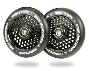 Root 110mm Honeycore Wheels - Black / Black 2 Pack