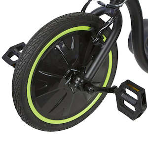 Madd Gear Mini Drift Front Wheel & Cranks Black