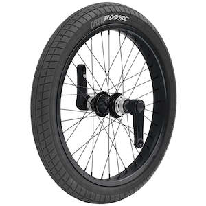 Triad Dynasty Front Wheel Set Black