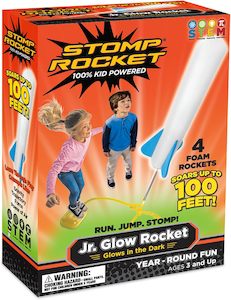 Outdoor: STOMP ROCKET JR GLOW 4 KIT