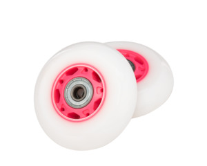 Razor Parts: RIPSTIK 76MM WHEELS W/ BEARINGS - PINK