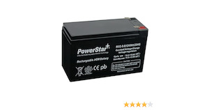 Batteries: RAZOR GROUND FORCE RAD ROD BATTERY 12V/2.8A