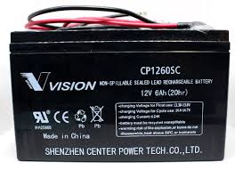 RAZOR POWER CORE E100 BATTERY W/RESET WIRES (2 x 12V/6AH) (3 HOLE/2 PIN)