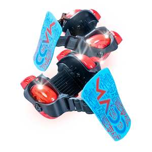 MADD GEAR LIGHT UP ROLLERS RED / BLUE