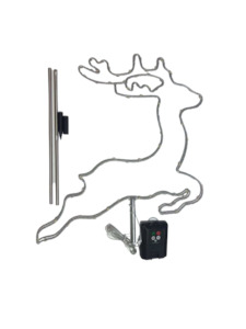 Electrical goods: Christmas Reindeer Solar Stake Lights