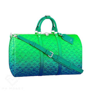 Louis Vuitton Keepall 50B Taurillon Illusion Blue/Green