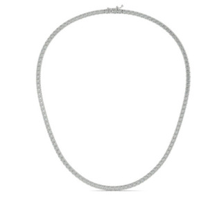 Necklaces: 18ct White Gold Diamond Necklace