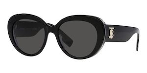 Burberry Rose Black Sunglasses