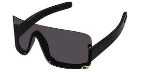 Gucci: Gucci Snow Patrol Black Sunglasses