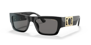 Versace Black Face Locs Sunglasses