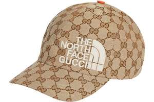 Gucci x The North Face Baseball Hat Beige/Ebony