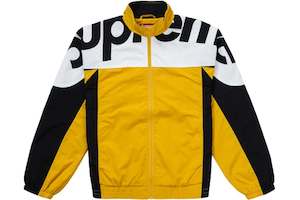 Supreme Shoulder Logo Track Jacket Gold