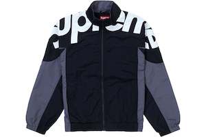 Supreme Shoulder Logo Track Jacket Black