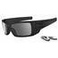 Motorcycle or scooter: Oakley batwolf polarised sunglasses - matte black ink frame with black iridium polarised lens / oakley